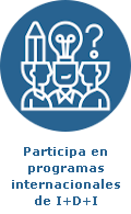 Participa en programas internacionales